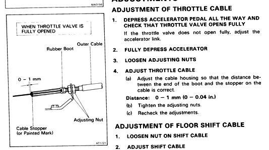 THROTTLE CABLE 40 3/4